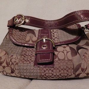 "COACH" hand bag.